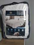 Kołdra Serta z USA – White Goose Feather & Down Comforter – Full/Queen