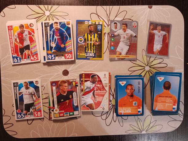 123 Karty piłkarskie -RUSSIA 2018 - Match Attax - Biedronka - Pannini