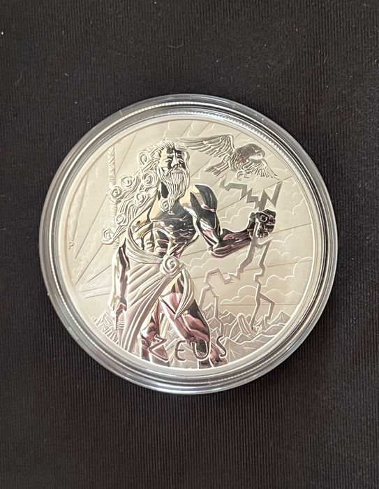 Боги Олімпу -  срібна монета