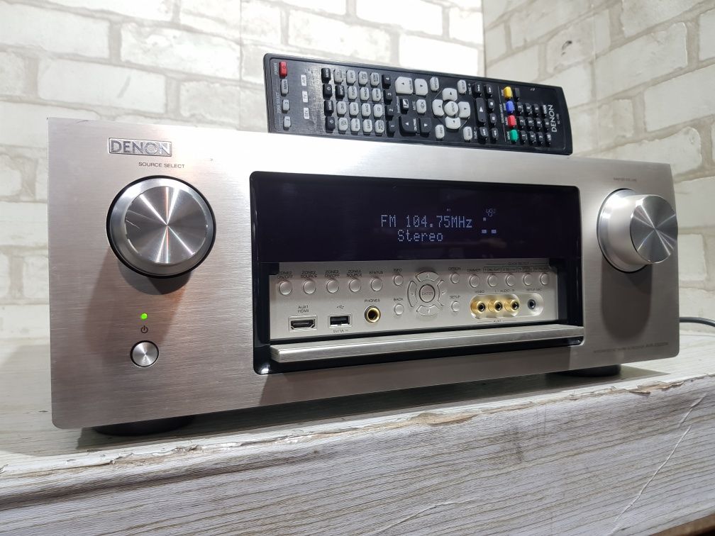 ТОР! Пульт! 9.2 AV ресивер DENON AVR X5200W, HDMI,Wi-Fi, Bluetooth,Б/у