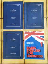 Książki do Angielskiego - Callan Method i Basic English for business 1