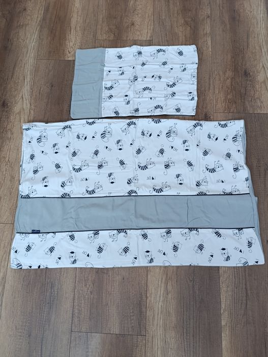 Pościel bambusowa dziecięca 100% bambus koty 100 x 135 cm Texpol