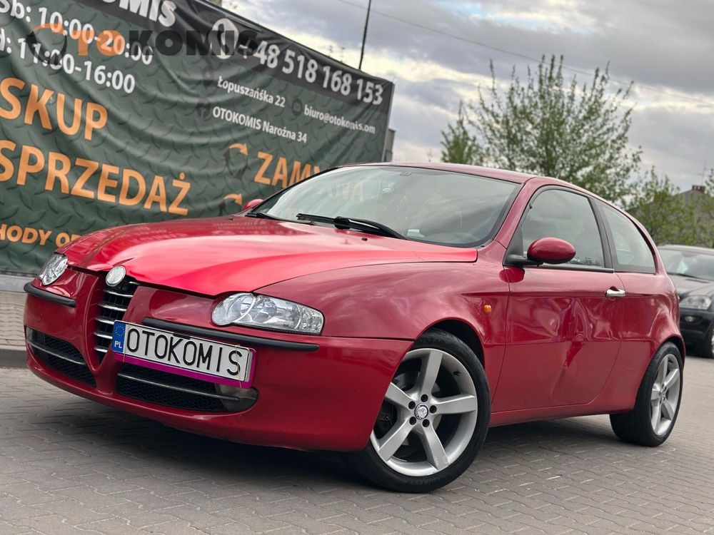 Alfa Romeo 147, automat 2004 rok 2.0 LPG- Otokomis! Gwarancji!