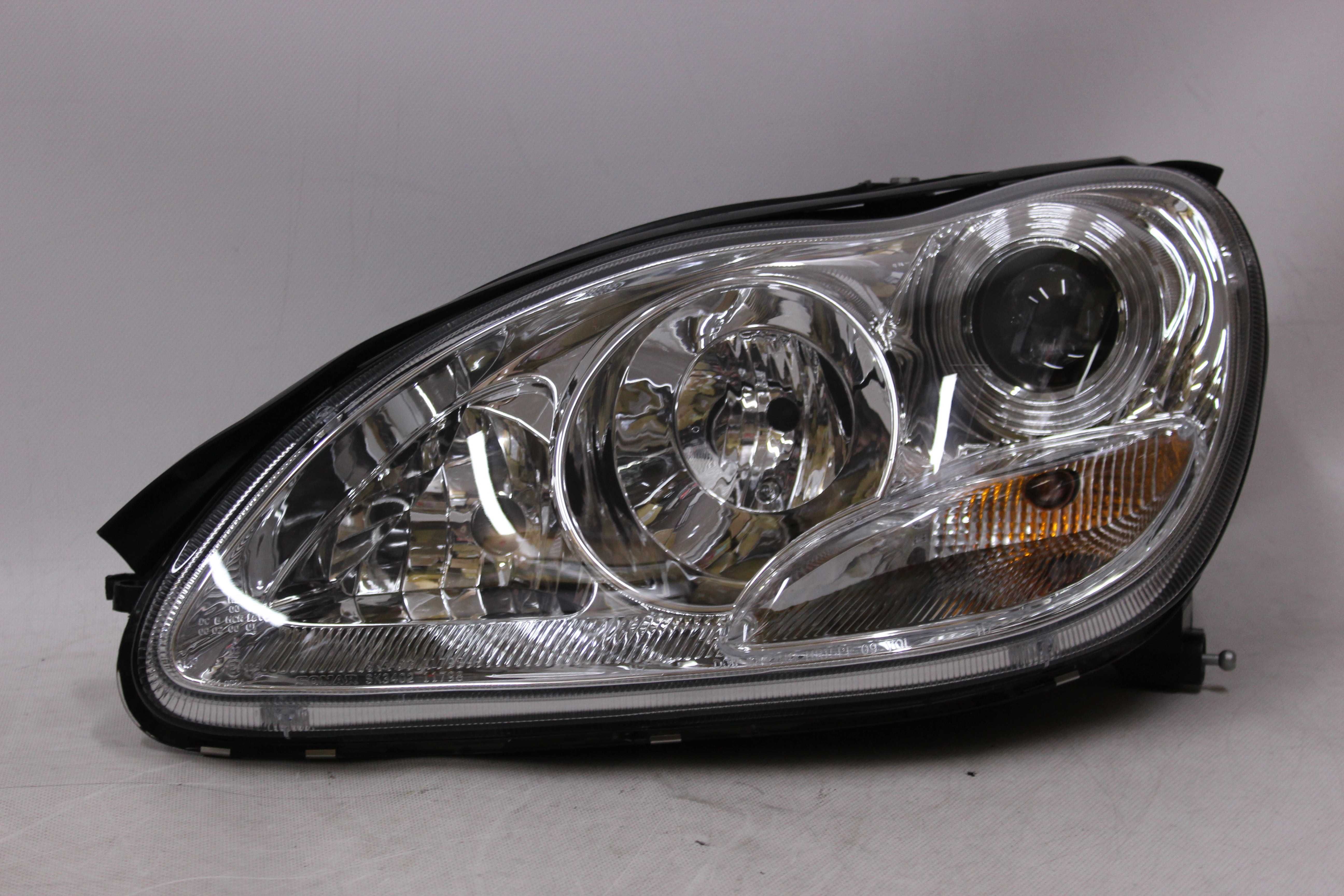 Lampy przednie przód MERCEDES S-Klasa 02-05 W220 Xenon d2s CHROM NOWE