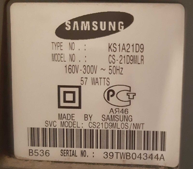 Телевизор Самсунг Samsung cs-21d9mlr