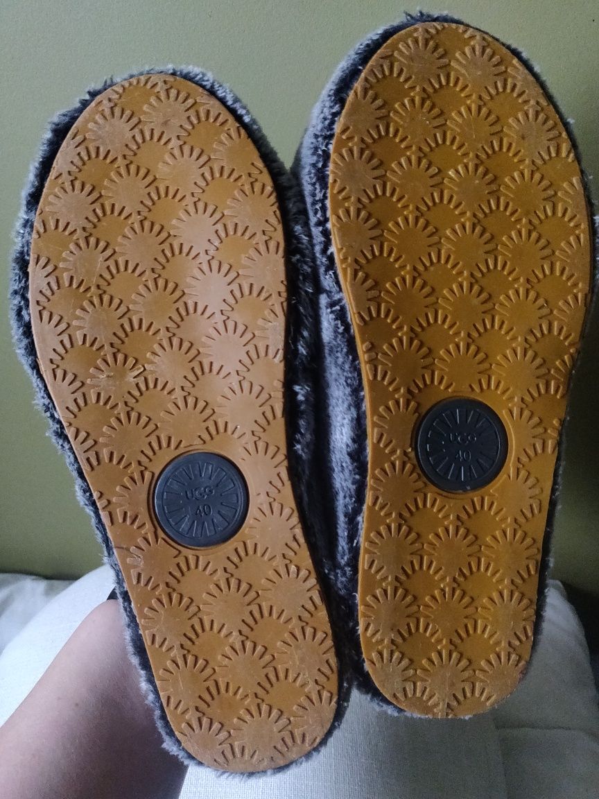 Sandały klapki kapcie UGG 39 szare