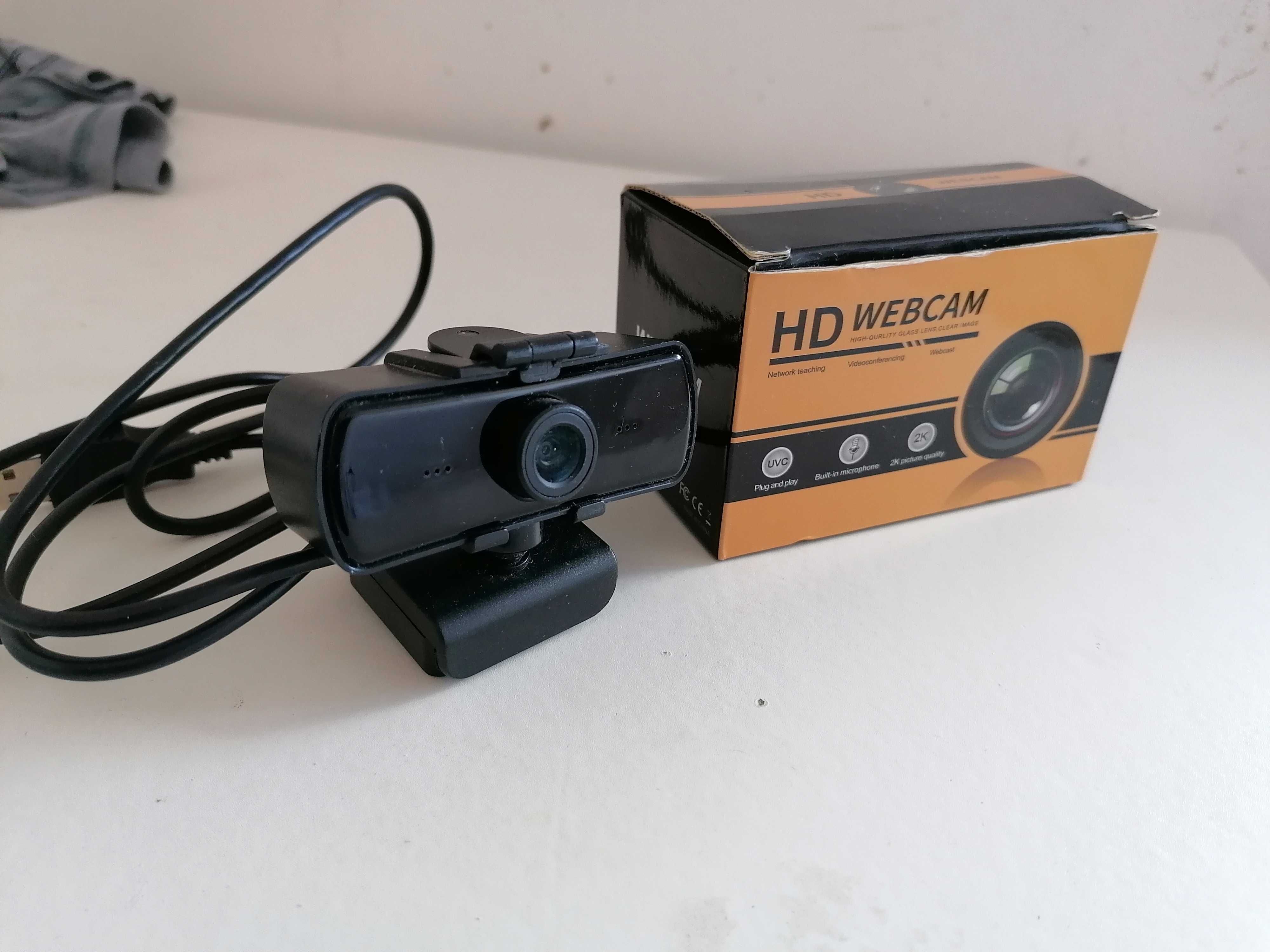 Webcam FHD e 2K para Computador