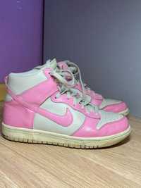 nike dunk high vintage pink