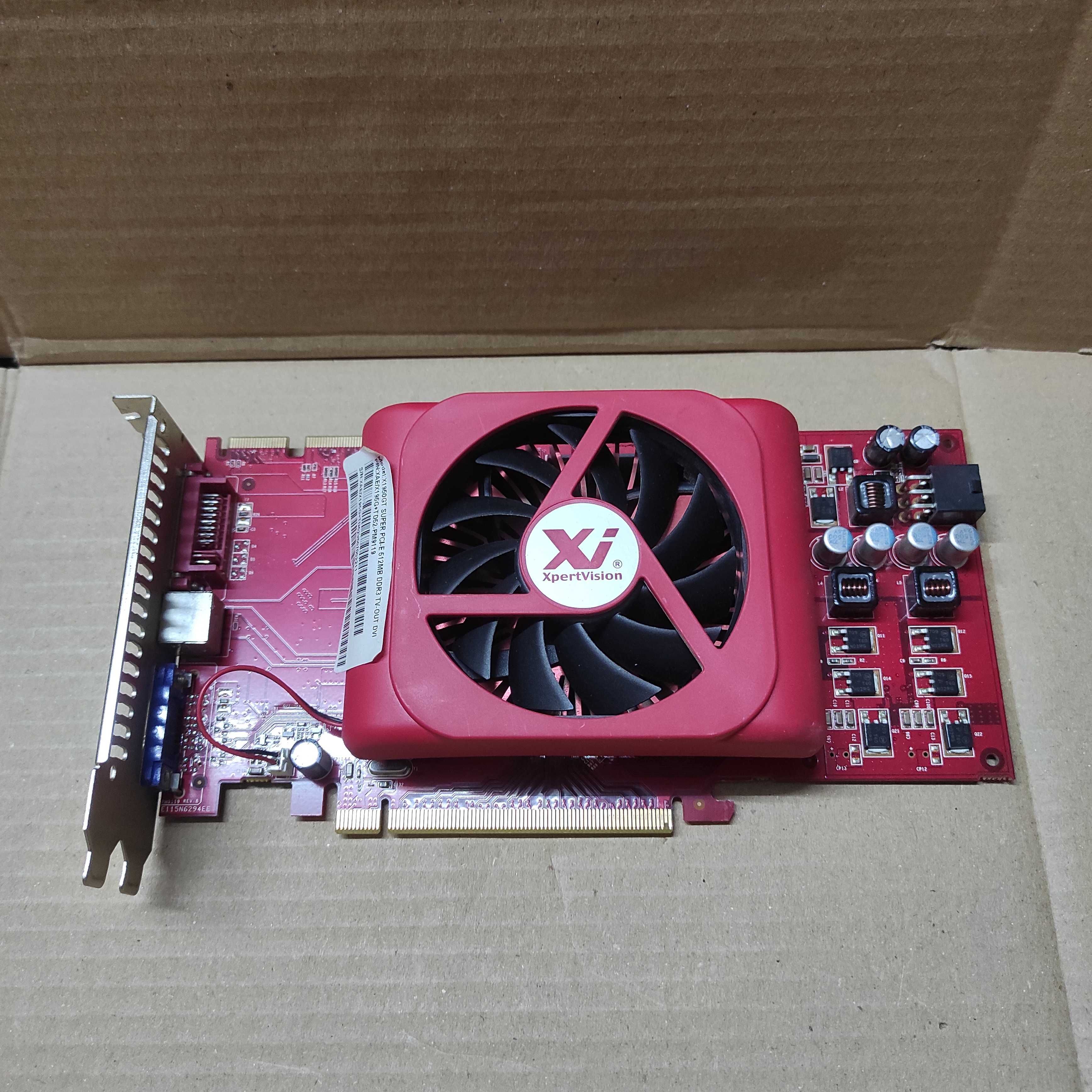Видеокарта PCI-E X1950GT Super 512MB DDR3 TV-OUT DVI