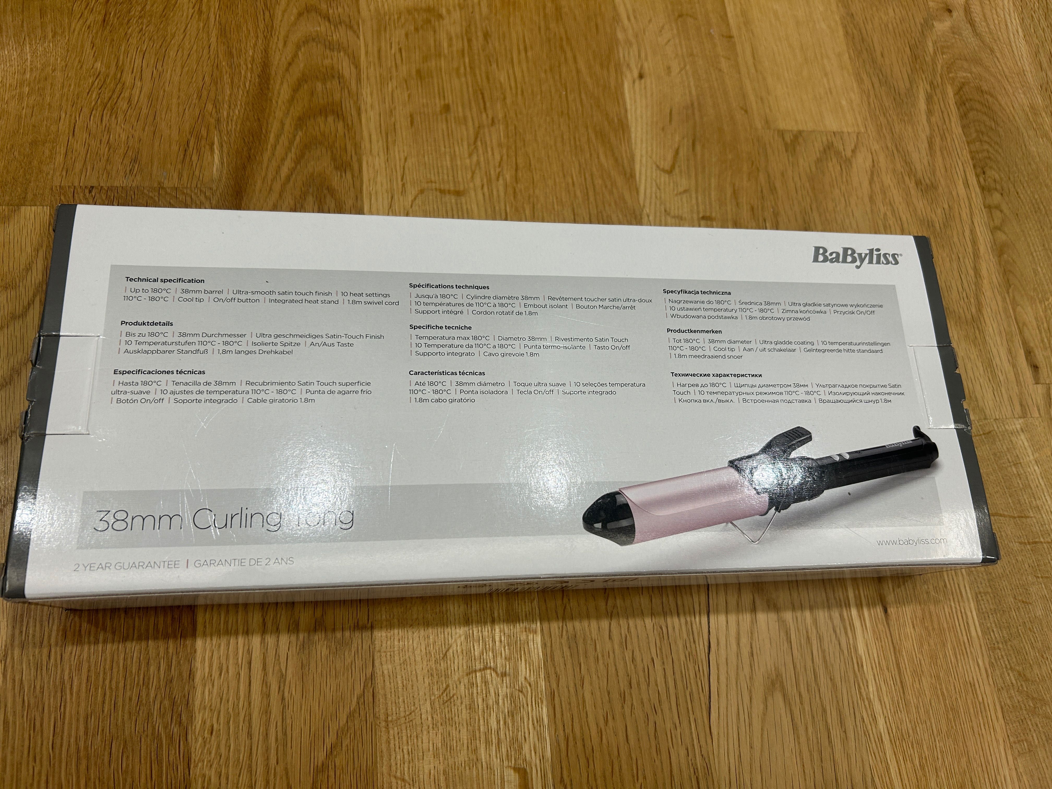 lokówka do włosów firmy BaByliss 38mm jak nowa