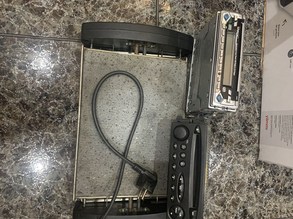 Grelhador de pedra / dois auto radios