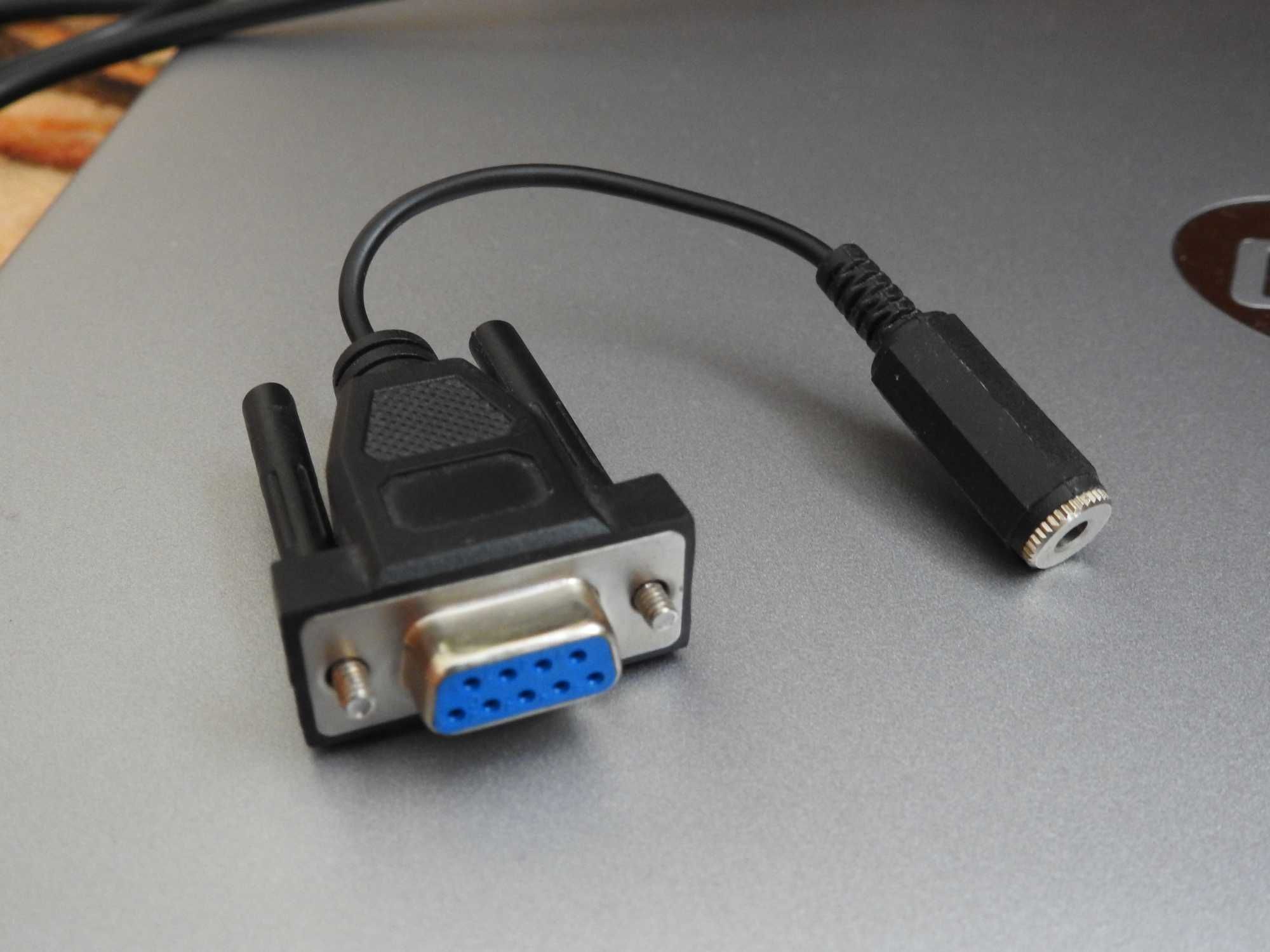 Adapter złącze DB9 na gniazdo mini jack 3.5mm