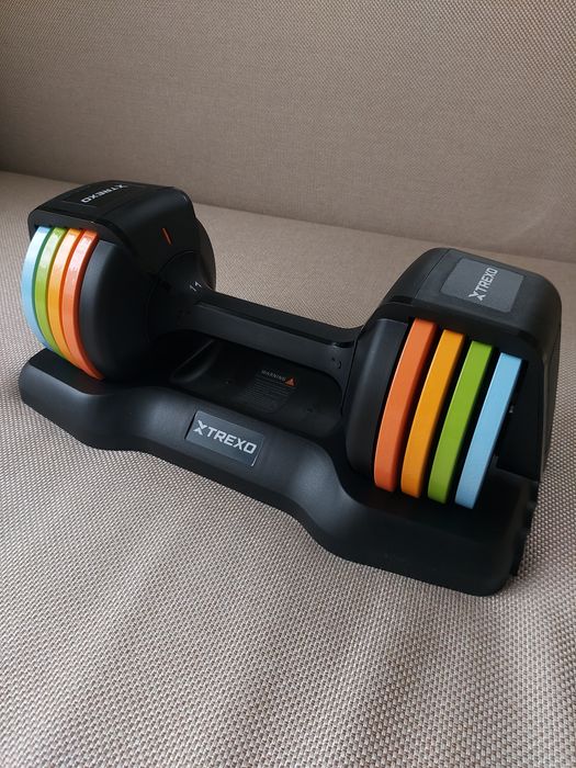 Гантелі регульовані TREXO 11,5кг multicolor