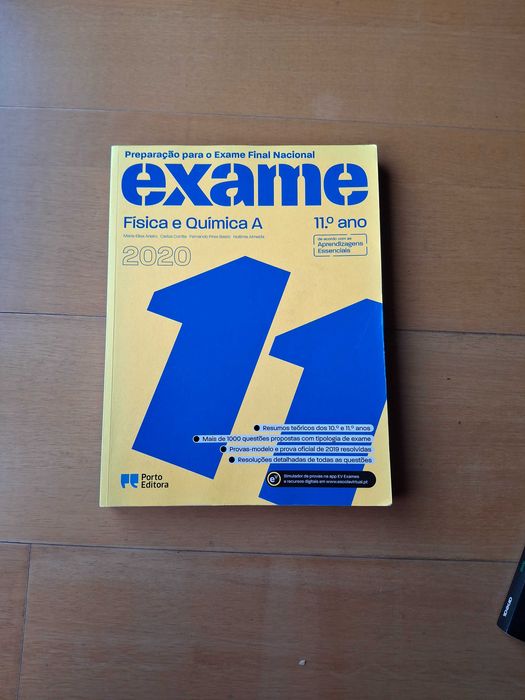 Manuais de preparação de exames física e química (10ºe 11º)