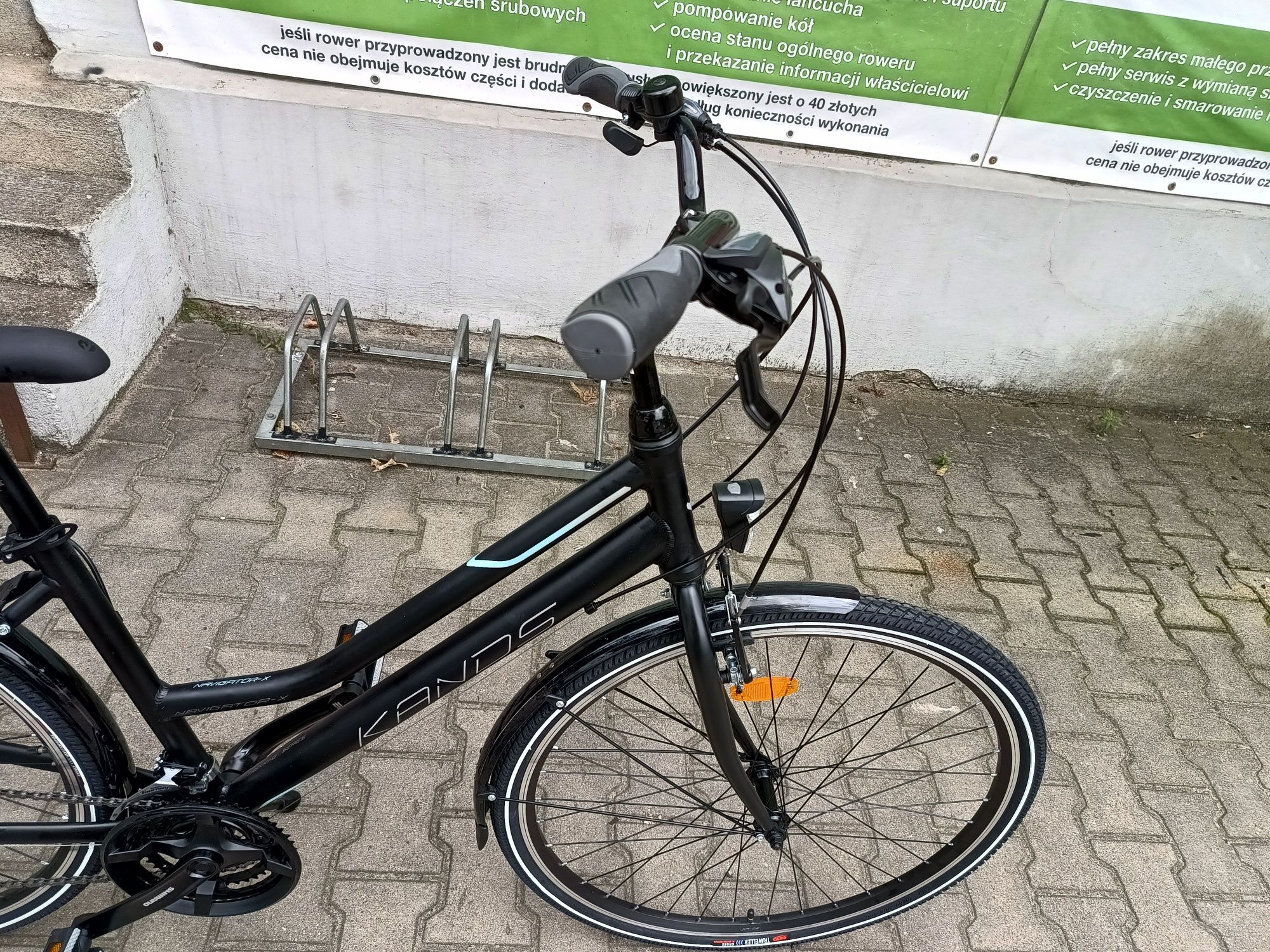 Promocja! Rower trekkingowy Kands Navigator-X /alu/shimano /LED /lekki