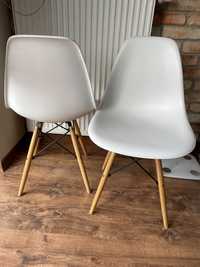 krzesła Ikea biały
