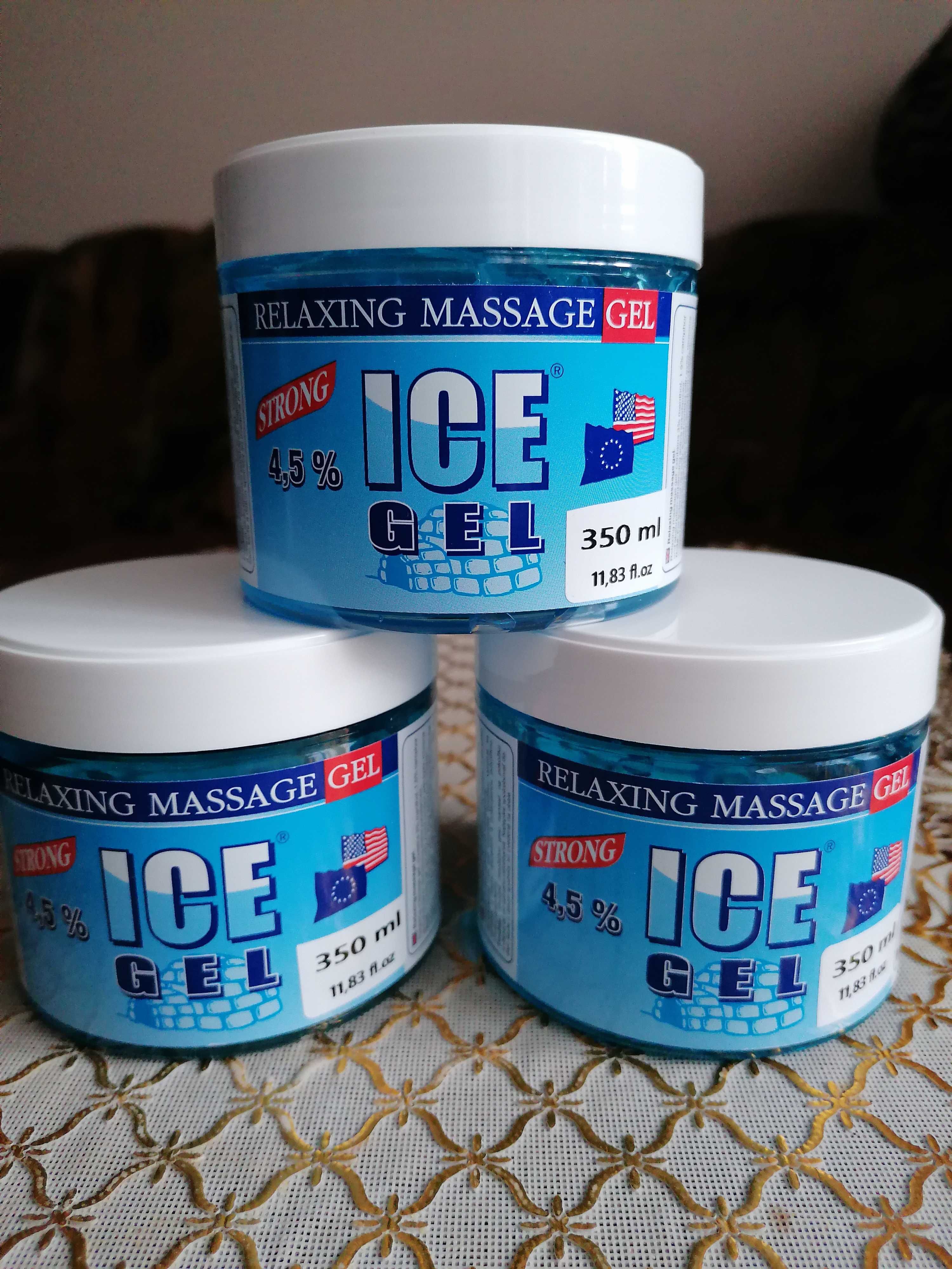 Ice gel strong 4,5 % na bóle mięśniowe, stawowe i kostne