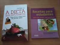 Livros sobre alimentação para estudantes