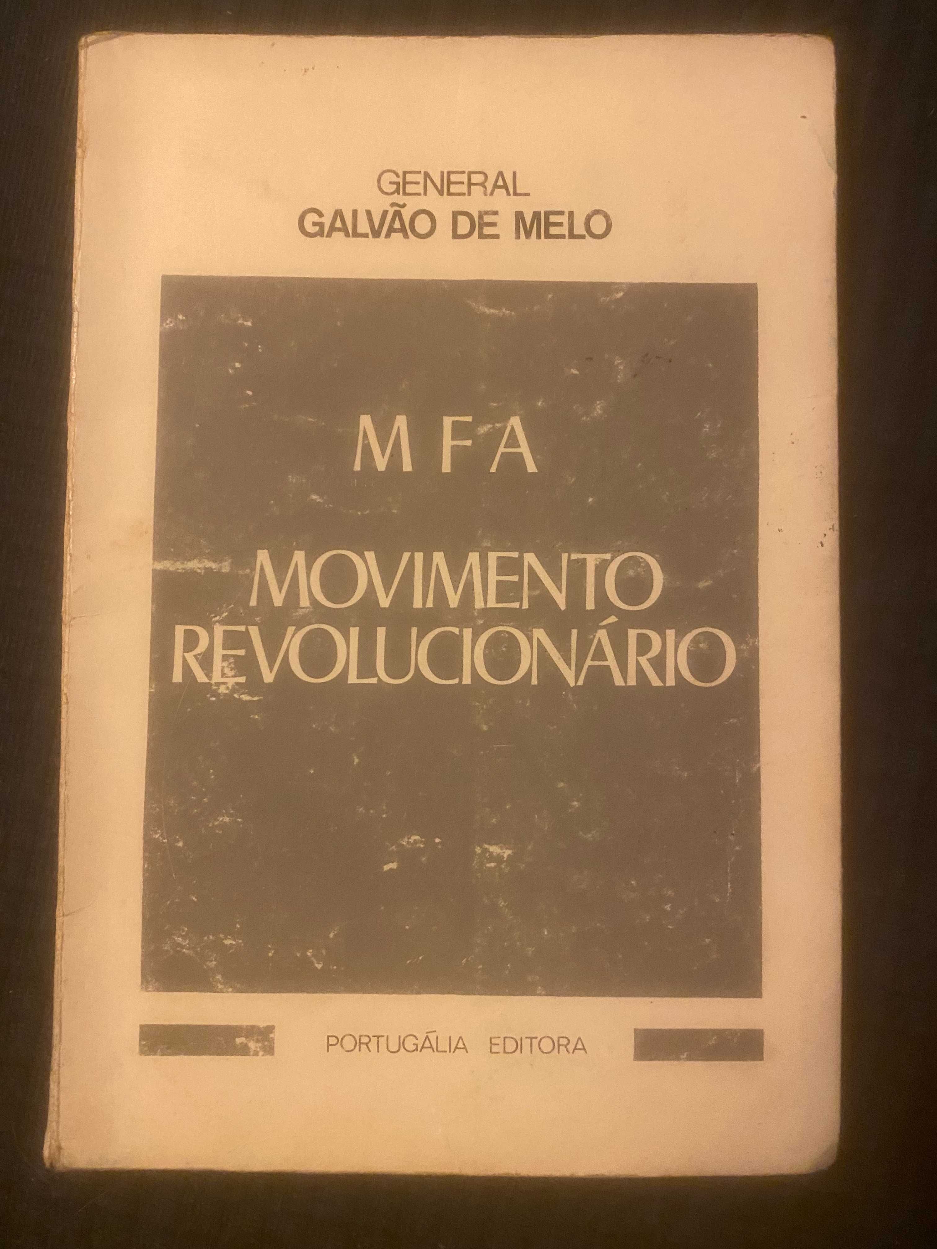 livro MFA movimento revolucionario general galvão de melo
