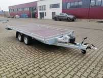Besttrailers BOARD z relingiem (Atlas z relingiem)  LAWETA BOARD z RELINGIEM (ATLAS) 4,5x2,1 DMC 2700 kg, R 14”