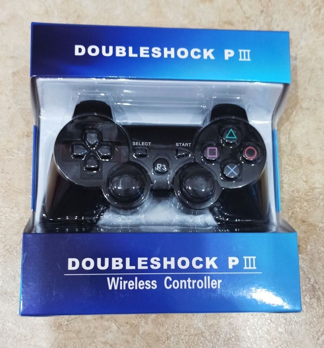 Джойстик геймпад беспроводной PlayStation 3 Double Shock 3 PS3 манип