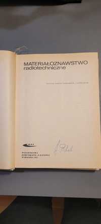 Książka "Materiałoznawstwo radiotechniczne"