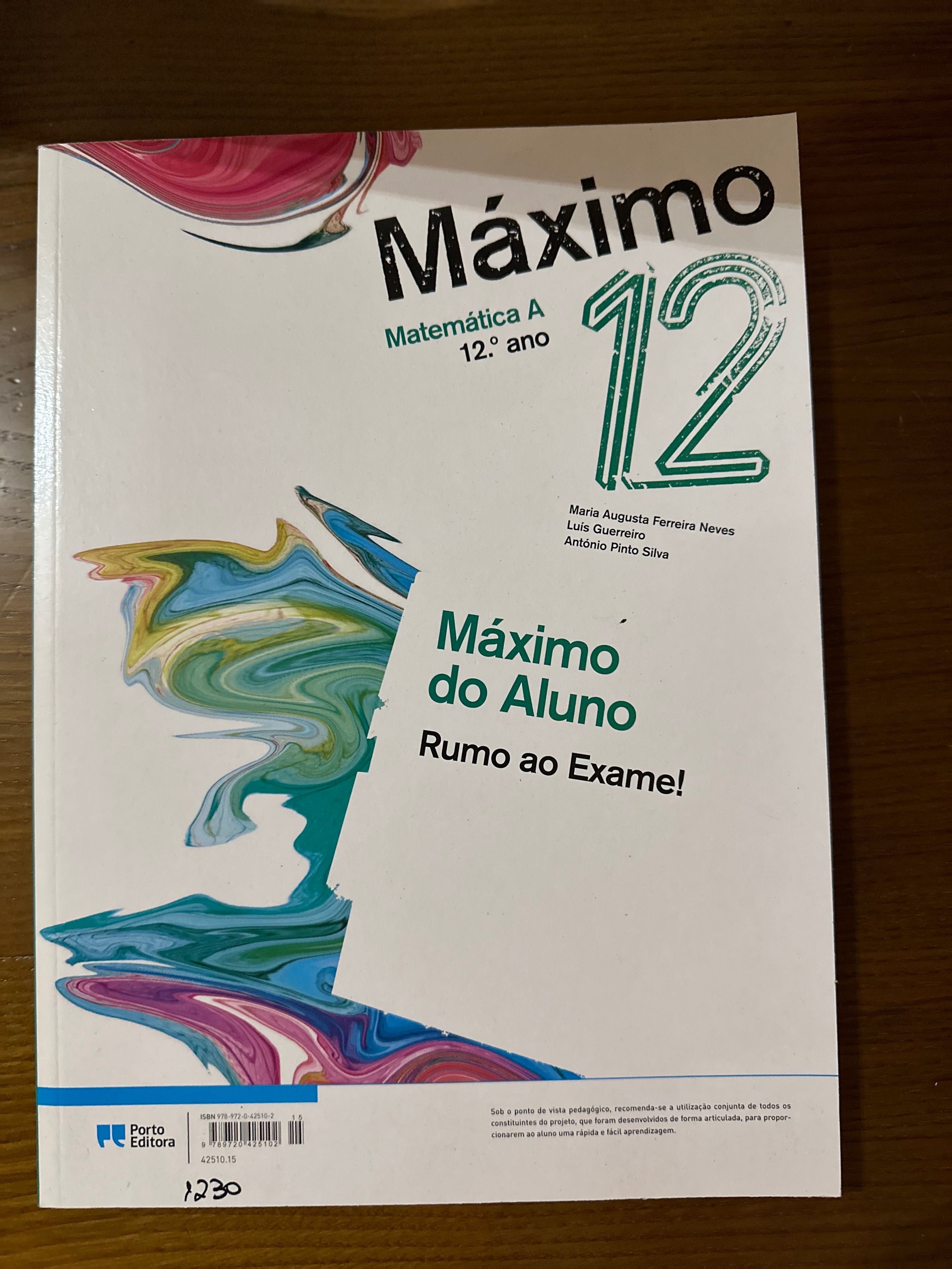 Livro fichas e exames Matemática A 12ano