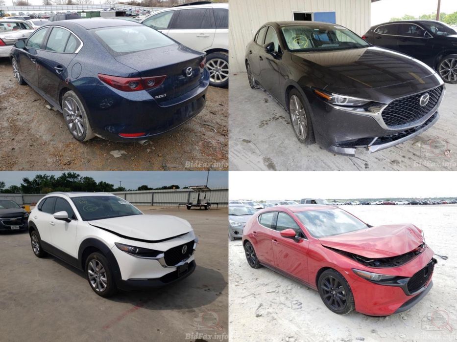 Разборка Mazda 3 BP 2021 СЕДАН CX-30 СХ5 СХ9 6 Дверь Ляда Капот Крыло