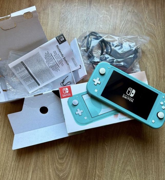 Nintendo switch lite azul