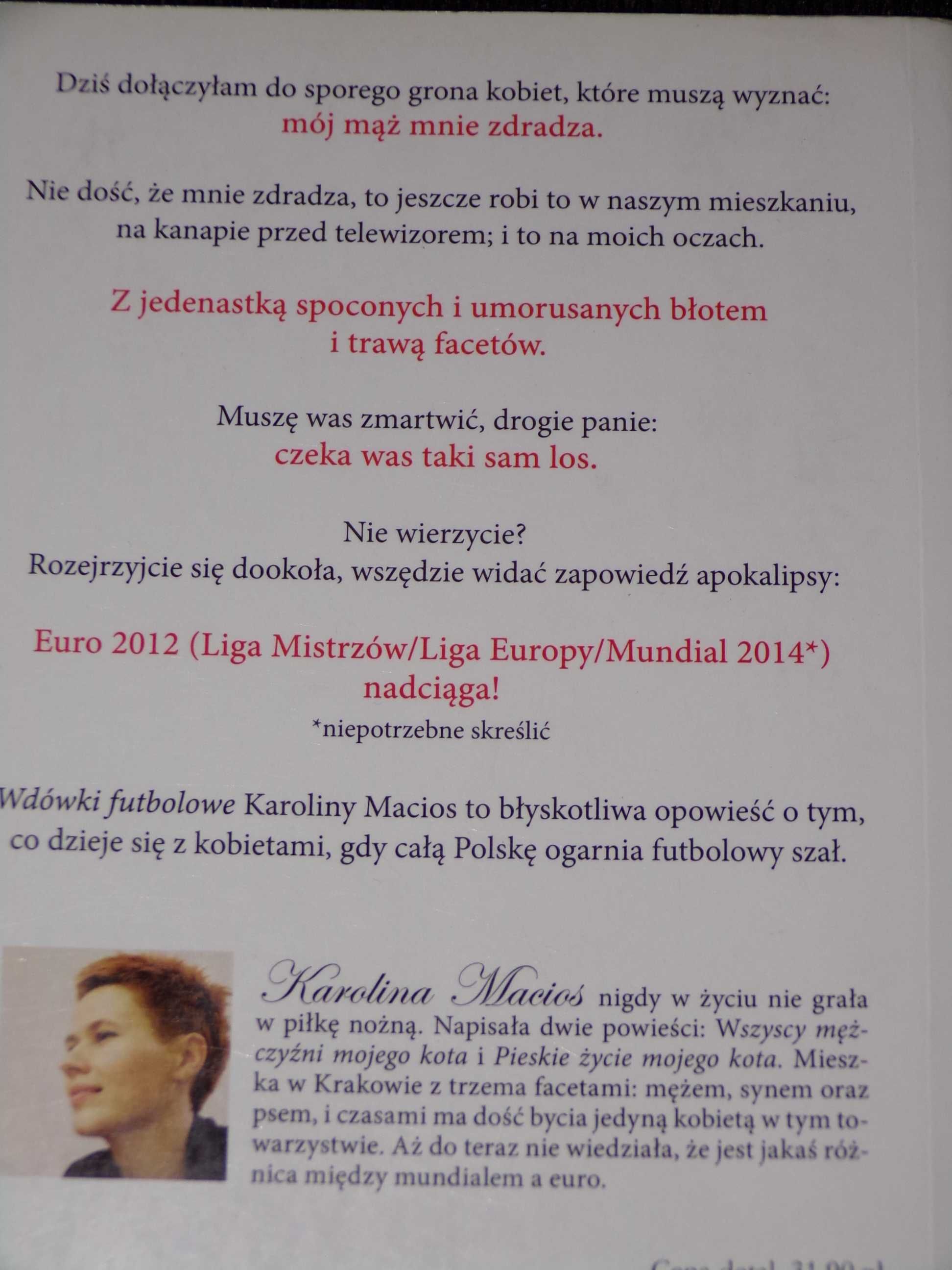 Wdówki futbolowe - Karolina Macios