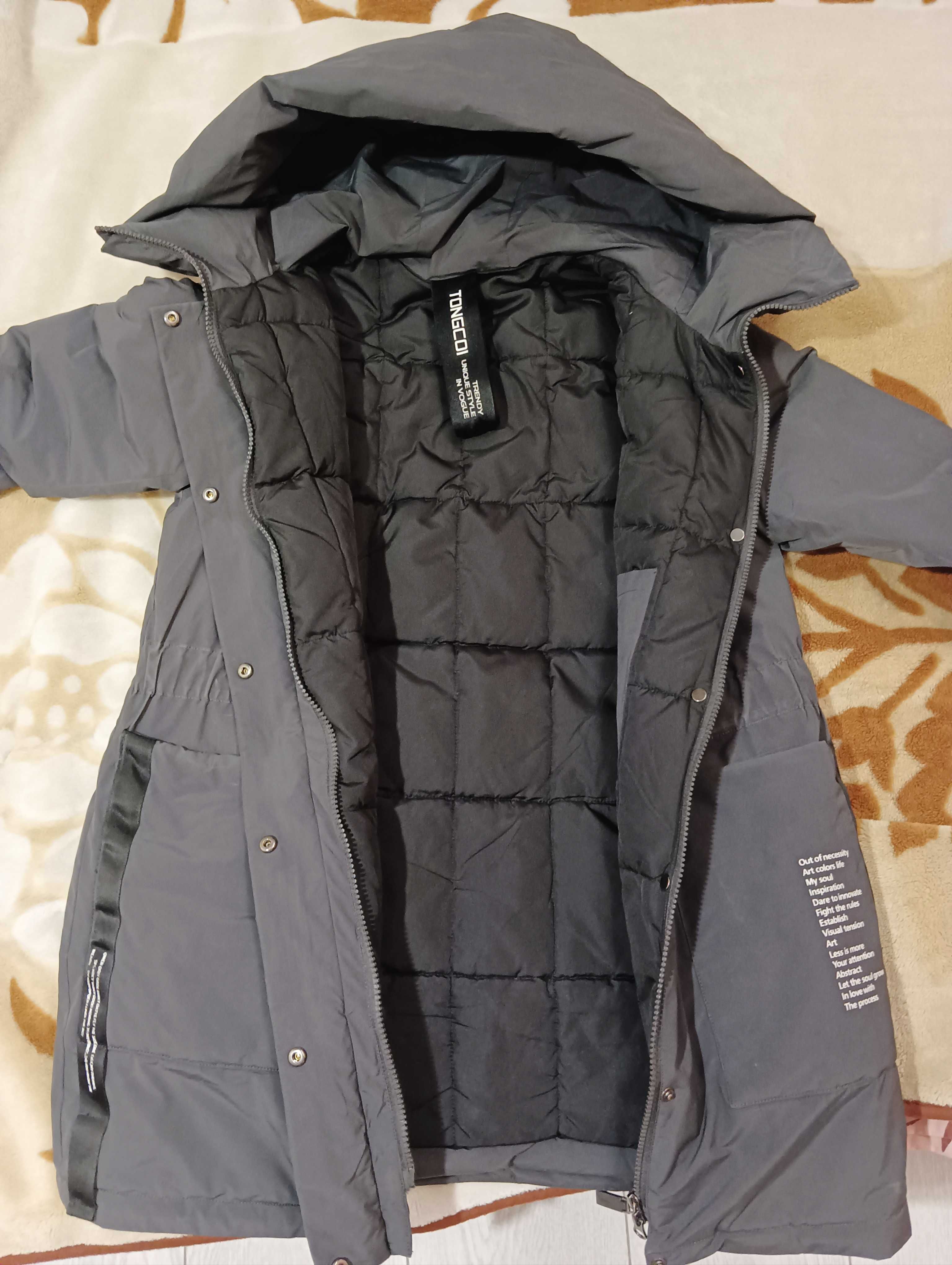 Куртка сіра жіноча, розмір М(44)