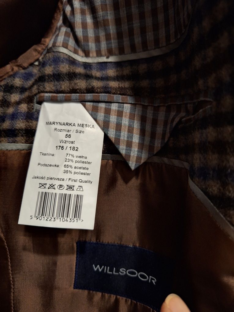 Marynarka w stylu casual rozm. 56, willsoor