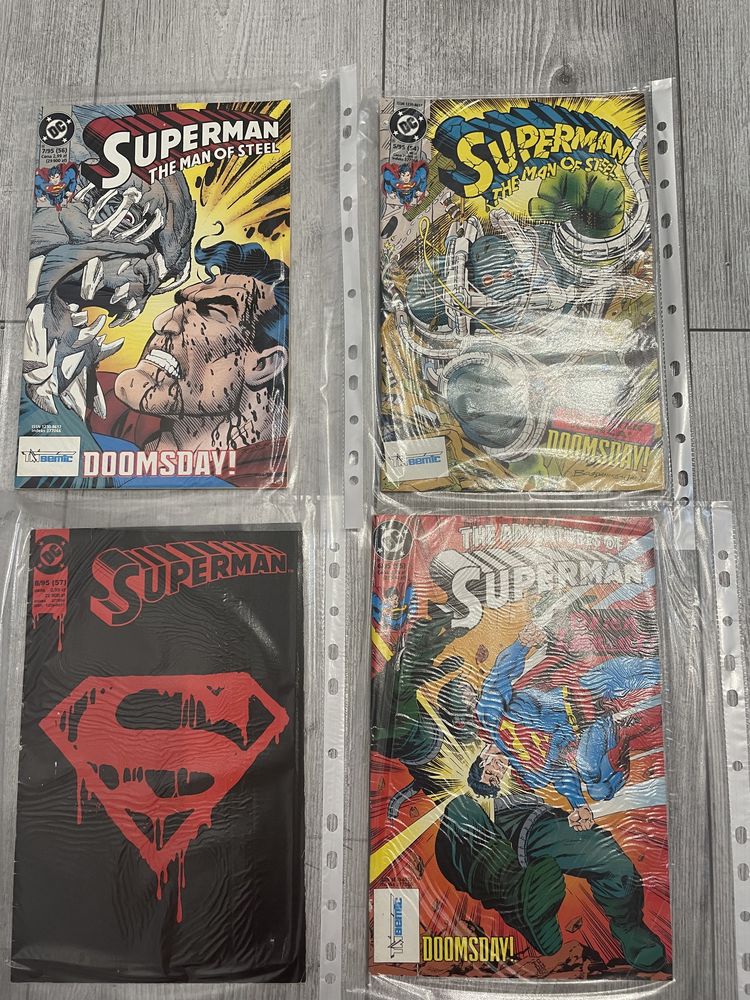 21 komiksów Marvel, Superman, X-Men, Jurassic Park lata 90’ kolekcja