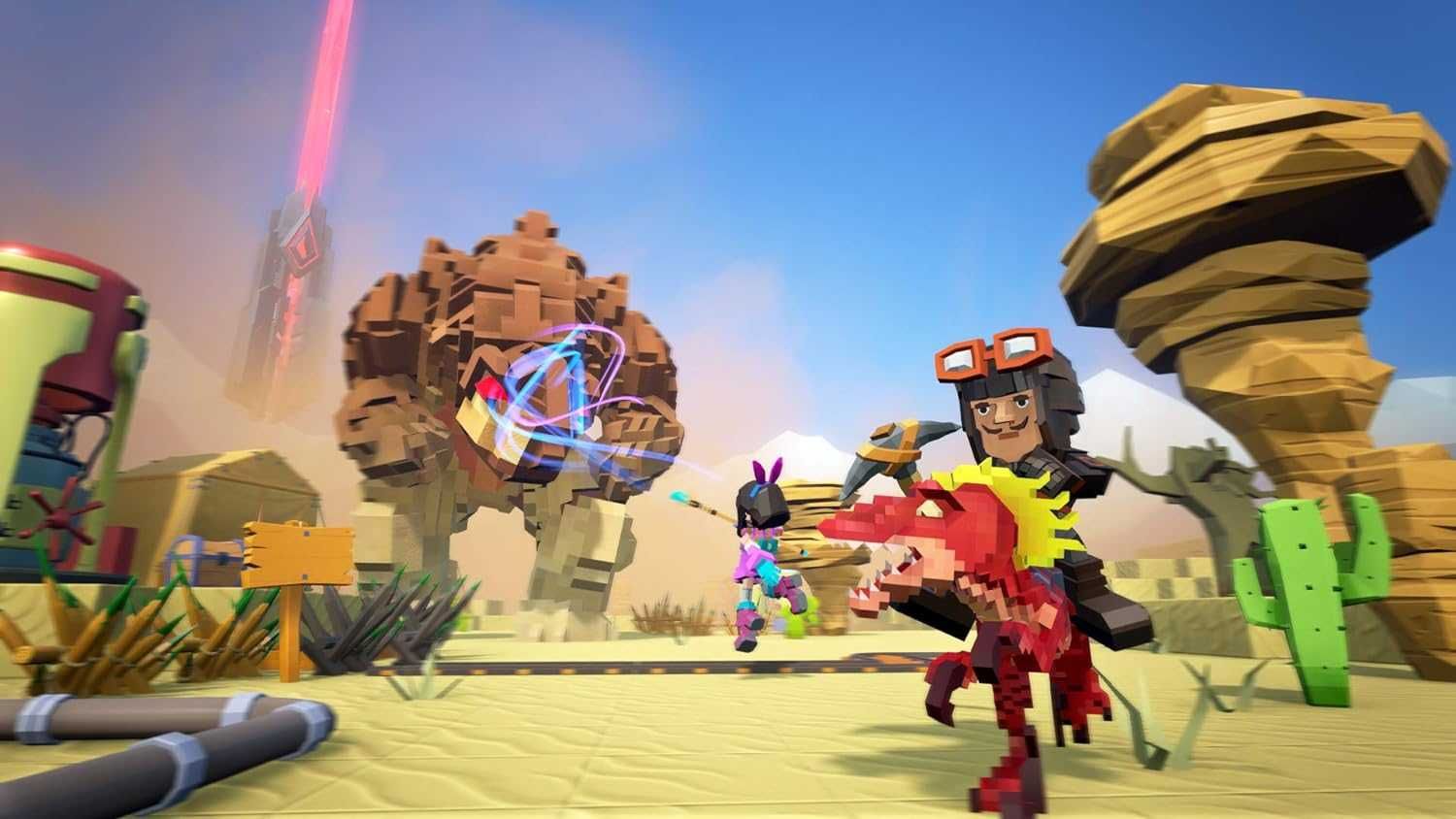 PixArk PS4 / PS5 - świetna przygodowa w stylu Minecraft, dinozaury PL