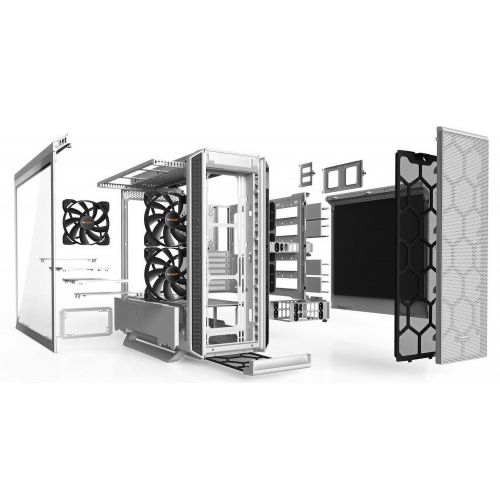 Корпус Be Quiet! Silent Base 802 Tempered Glass без БП (BGW40) White