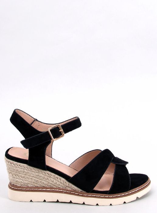 Espadryle Na Koturnie Sermon Black