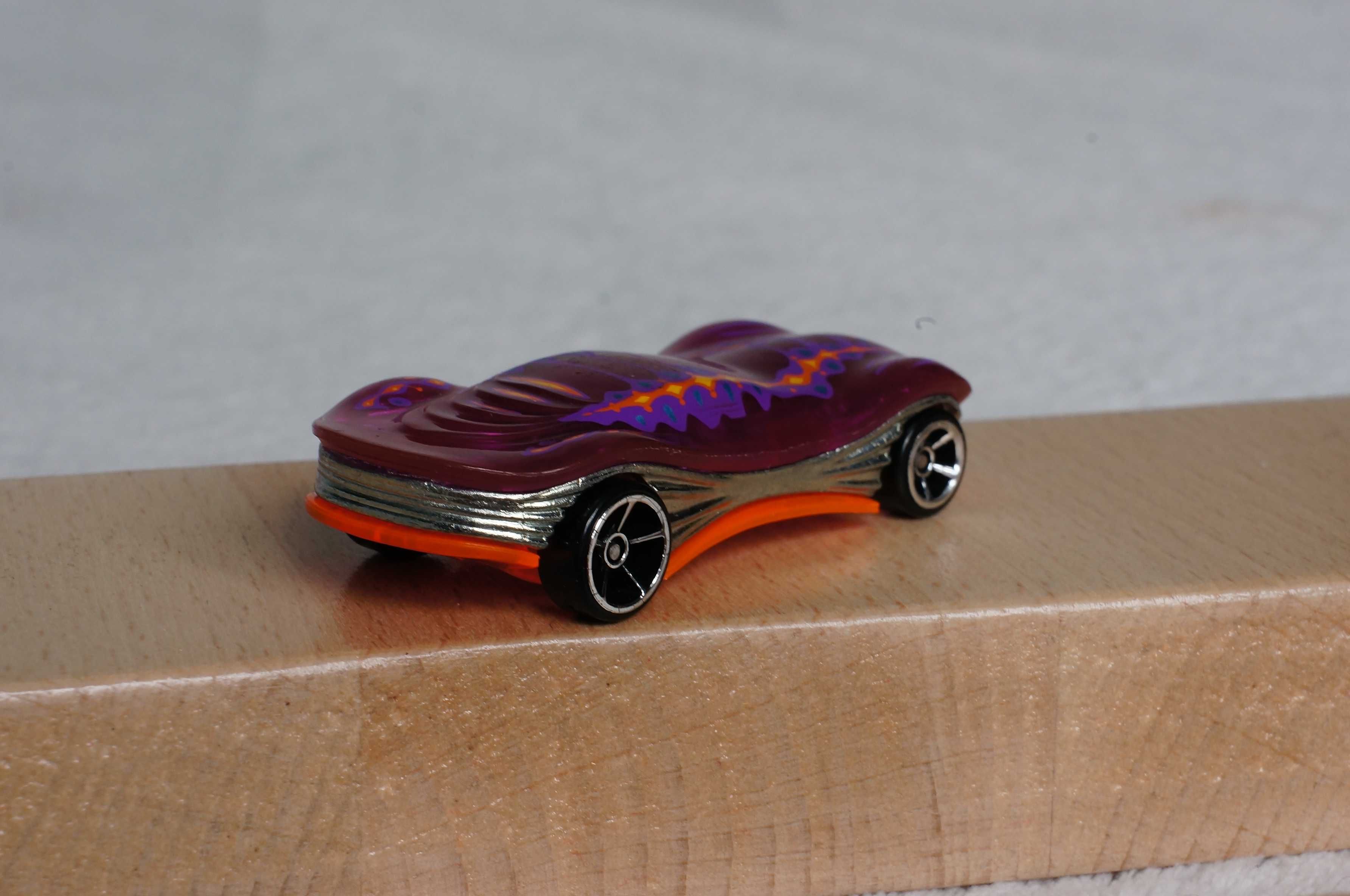 Hot Wheels Clear Speeder - super auto na tor! 1:64 jak Matchbox