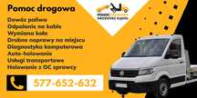 Pomoc drogowa z OC SPRAWCY laweta diagnostyka komputerowa 24h/7