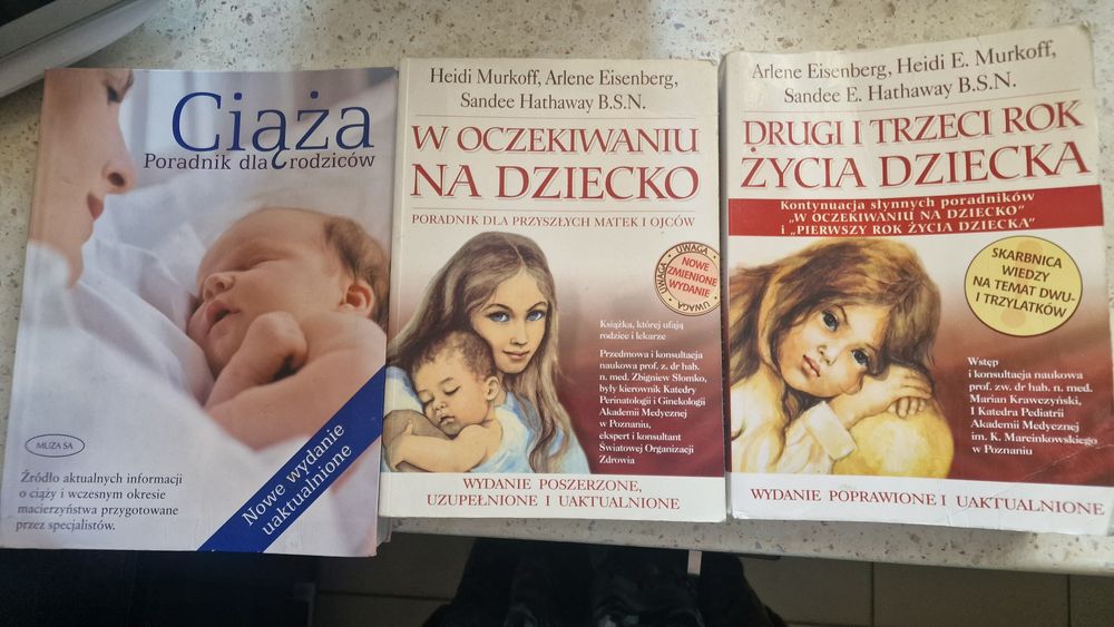 Książki ciąża, w oczekiwaniu na dziecko