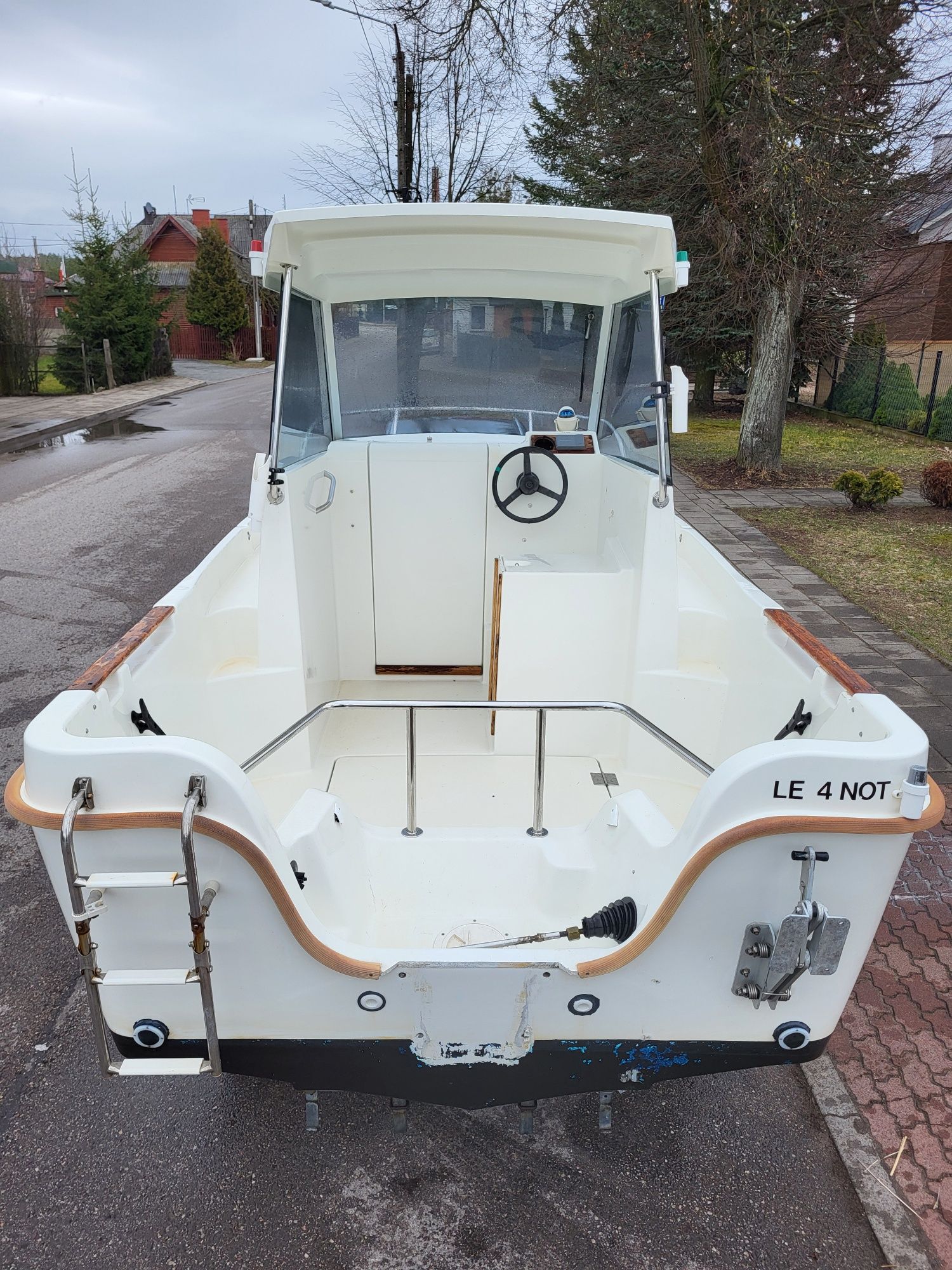 Lodz kabinowa Pilothouse Antares 500 lodka 5m