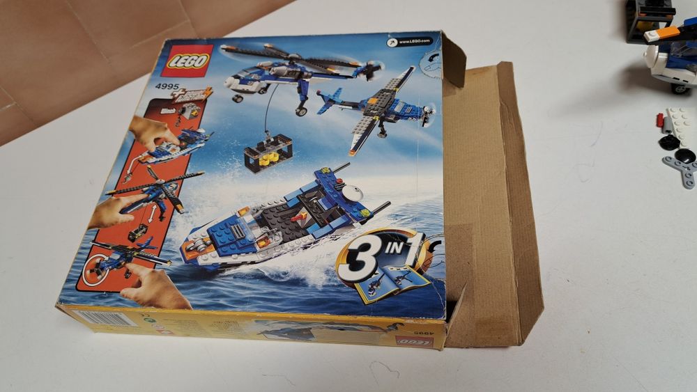 LEGO 4995 - CREATOR Cargo Copter - Completo