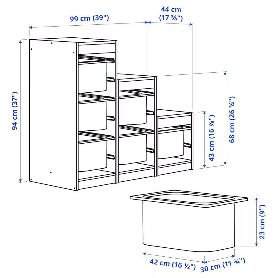 Szafka Trofast Ikea