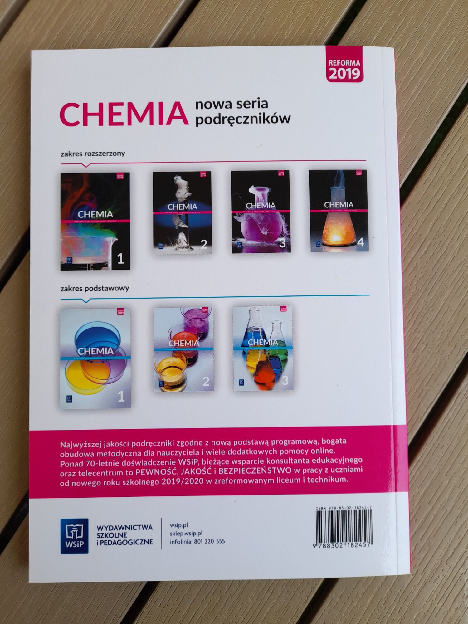 Podręcznik do chemii, klasa 1 liceum