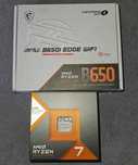 Zestaw AMD Ryzen 7800X3D MSI B650I ITX