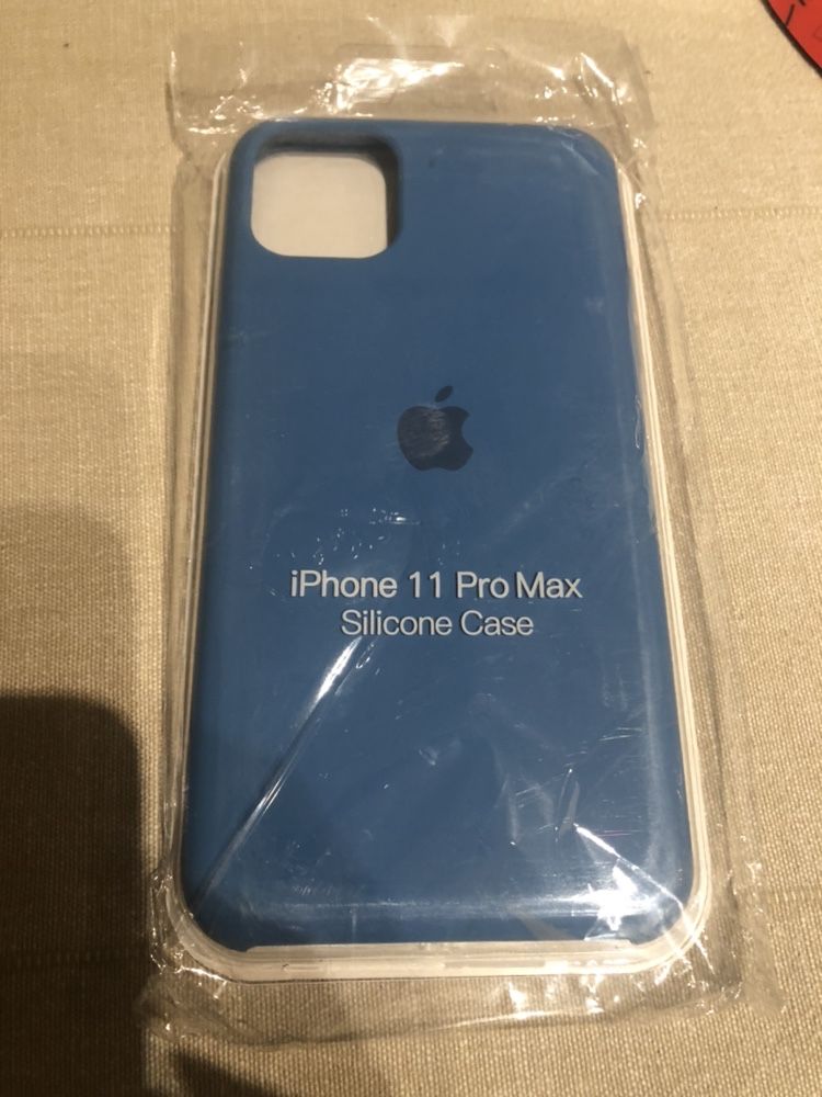 Capa silicone Iphone 11 Pro max selado