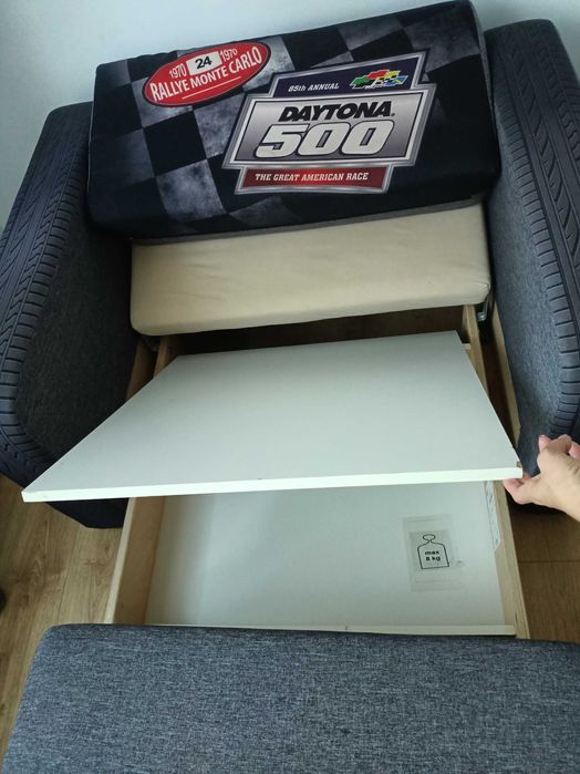 Sofa AUTO  1-osobowa, rozkładana