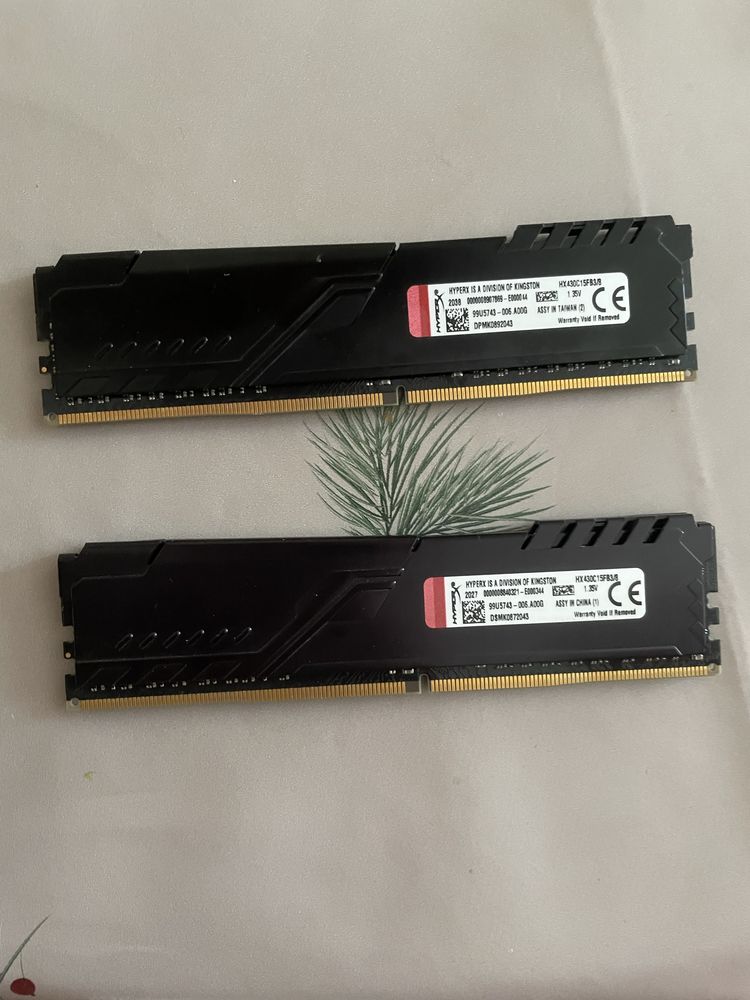 Hyperx fury ddr4 16gb 3000 hx430c14fb3/8