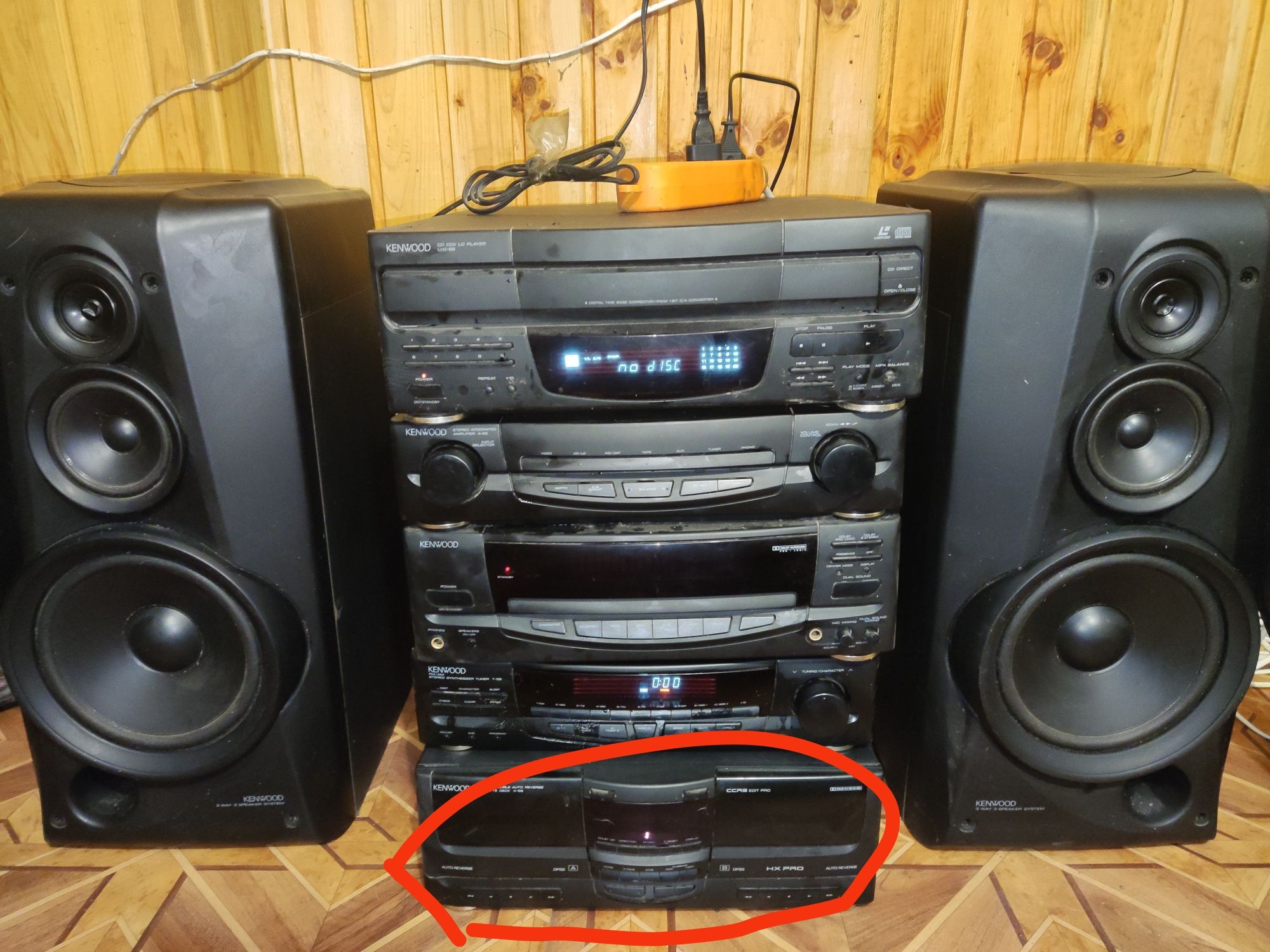 Музыкальный центр /система Kenwood А68/s68