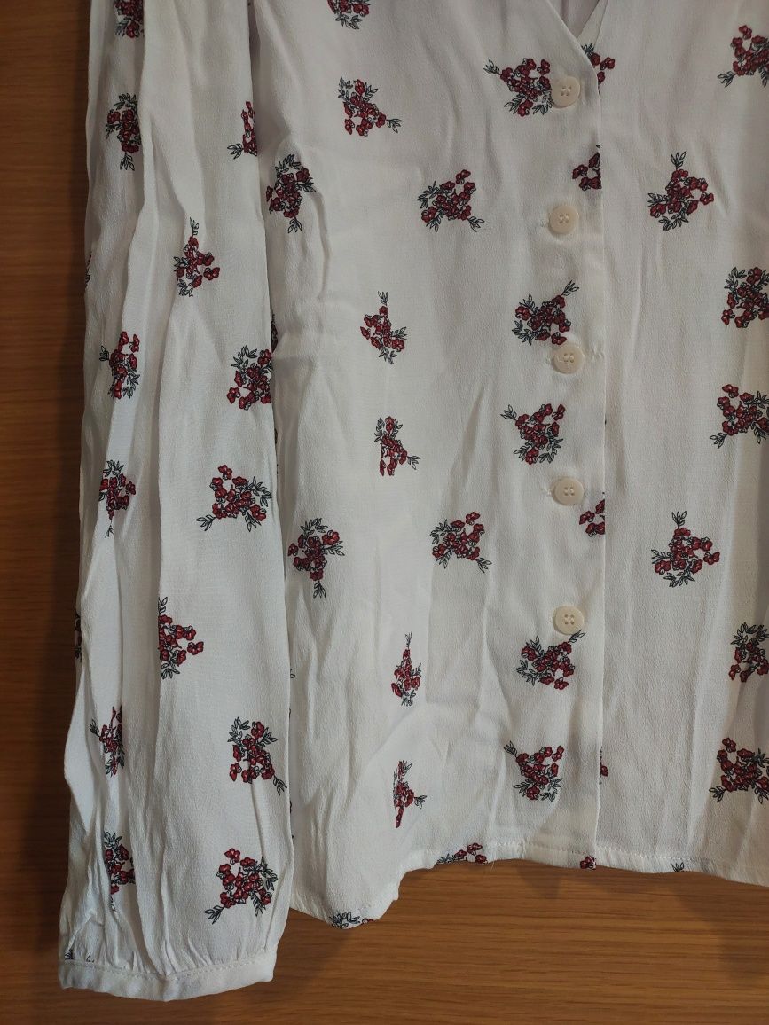 Blusa Estampada Flores Mango, TM