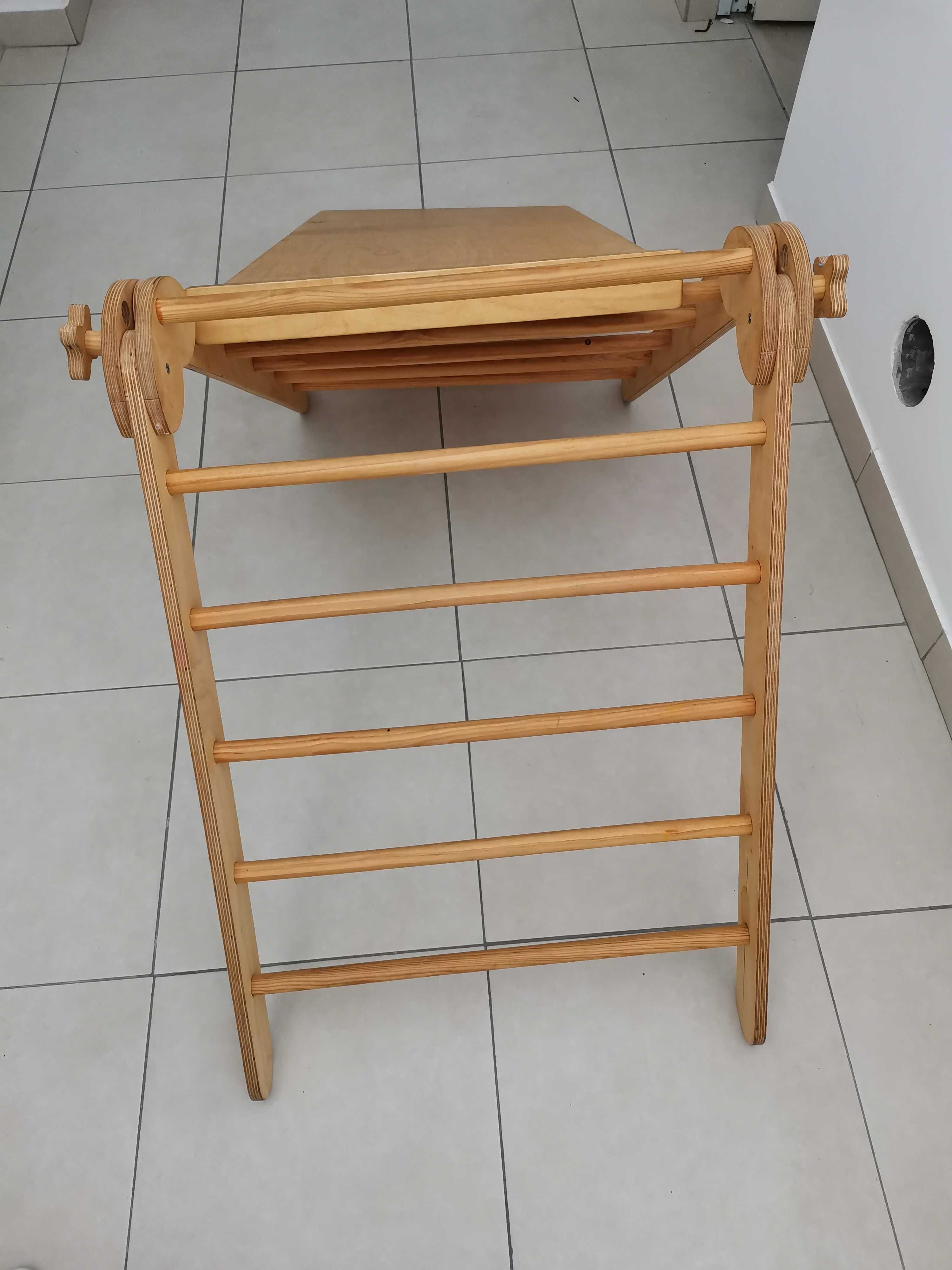 Triângulo de Pickler com prancha e escadinha